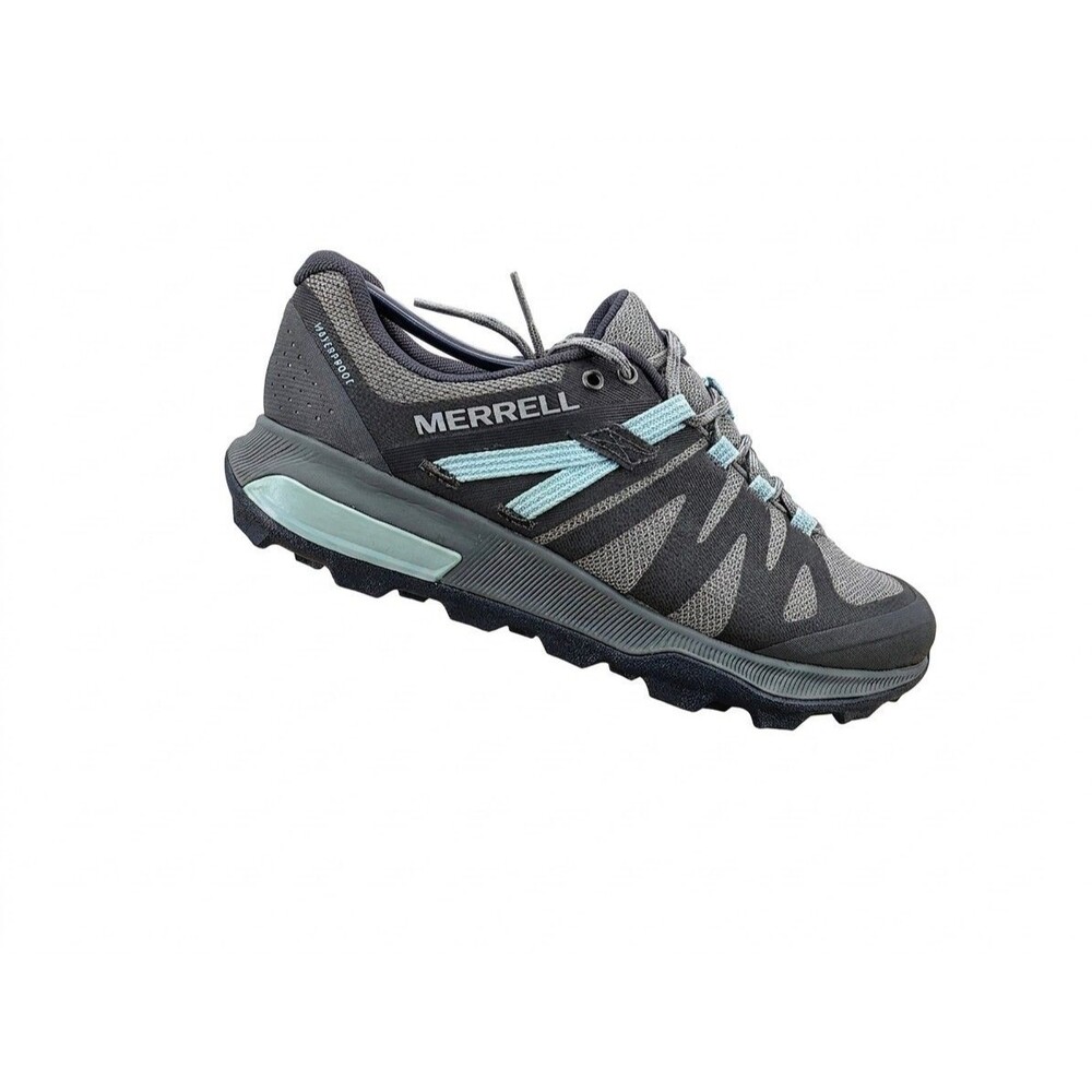 Merrell Zion Fst Womens Leather Waterproof Trail Hiking Shoes Sneakers Sz 8.5